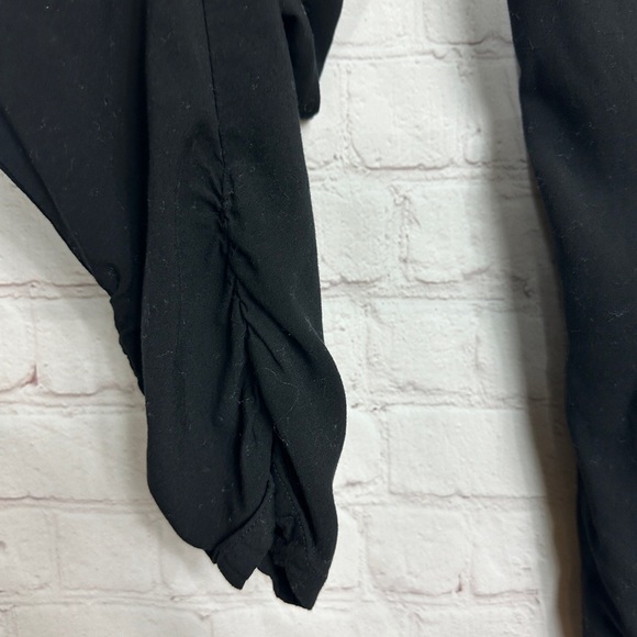 HIppie Rose black Pull-On Rayon Pants Stretch Comfy Travel Boho Hippie Sz S - Picture 6 of 6